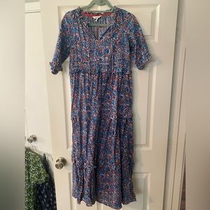 Joules dress floral maxi UK8 US4 size 4